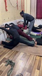 Anjaneyasana – Advanced Yoga Back Bending Asana ✨ Anjaneyasana is a powerful heart-opening and deep back-bending asana that builds strength, flexibility, balance, and inner confidence. This advanced variation energizes the spine, opens the hip flexors, expands the chest, and activates the Manipura & Anahata chakras. Practicing Anjaneyasana with correct alignment improves posture, breath awareness, and mental focus while cultivating grace and stability in advanced backbends. 🧘‍♂️ Learn Advanced 