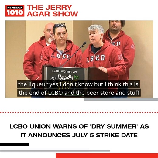Will you survive the summer if the LCBO goes on strike?  The union representing approximately 10,000 LCBO workers announced employees will be in a legal position to walk off the job on July 5 if a deal can't be reached. | NEWSTALK 1010 | Facebook