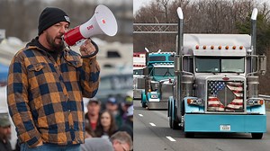Trucker Convoy Doesn’t Plan to Leave D.C. Area Anytime Soon