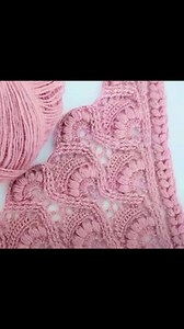 1.6K views · 20 reactions | Patrones de chal triangular #crochet #patron | Crochet y dos agujas de Pat | Facebook