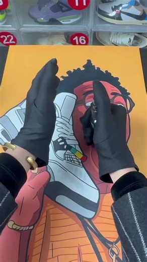 Jordan 4 Custom #viral #sneakers #fyp #parati #sigueme | Jianshan Trade