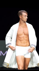 Poolside perfection! 🔥Asta Razma brings the heat with this statement “Pool Boy” robe at Las Vegas Swim Week, powered by @artheartsfashion 🎥 @momentotempus #astarazma #fashion #nysg #fashionweek #runway #swimwear #artheartsfashion #lasvegasswimweek | New York Style Guide