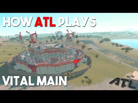 Rust - HOW ATL PLAYS VITAL MAIN // RUST ZERG PROGRESSION // WIPEDAY ONLINE RAIDS (PVP/RAIDS)
