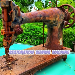 51K views · 690 reactions | Watch This Satisfying Sewing Machine Restoration Project! | Garden Decor Soni | Facebook