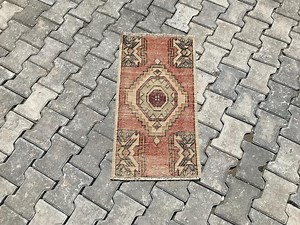 Petit tapis de passage, tapis turc, tapis Oushak, tapis vintage, tapis fait main, tapis anatolien, petit tapis turc, petit tapis vintage, tapis de porte, tapis de bain - Etsy France