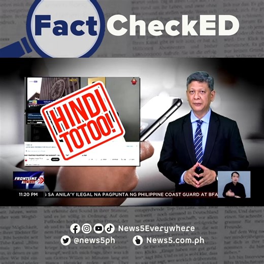4.1K views · 20 reactions | #FactCheckED | Nakaaalarma ang kumakalat na maling balita online tungkol sa isa umanong bagong pandemya. I-fact check natin 'yan! #FactsFirstPH #FrontlineTonight #News5 For more latest stories, visit us at www.news5.com.ph | News5 | Facebook