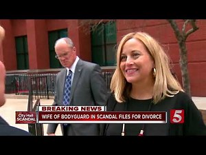 Wife Of Bodyguard In Mayor Scandal Files For Divorce