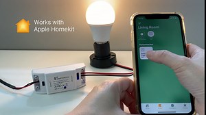 Homekit WiFi Relay Switch, Smart Relay Wireless Remote Control Light Switch Voice Control Outlet Timer Compatible with Apple HomeKit Alexa DIY Your Home 2 Pack