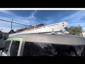 Honda Element New Aluminum Roof rack Design