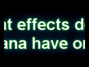 What effects does marijuana have on cats ?