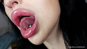 Bolted On Lips Bimbo DSL Fuckdoll Tongue Fetish