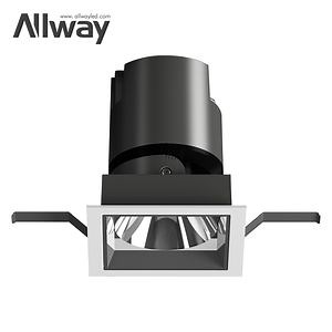 [Hot Item] Anti-Glare Adjustable LED Ceiling Grille Light for Modern Spaces