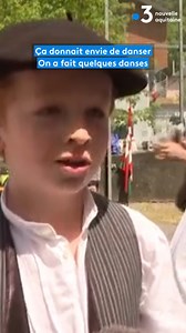 1200 jeunes danseurs du Pays basque entre 7 et 12 ans ont participé à Dantzari ttiki pour faire résonner leur culture | France 3 Nouvelle-Aquitaine