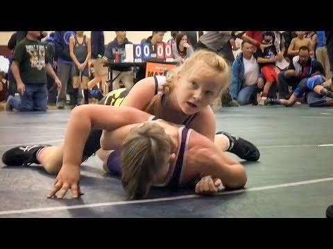 Kids Wrestling Is Intense