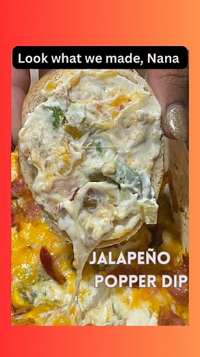Dip:🌶️ Celebrate National Hot & Spicy Food Day! 🔥Turn up the heat with this Jalapeño Popper Dip—perfect for any gathering! Loaded with diced jalapeños, green chiles, and crispy bacon, all blended with smooth cream cheese and sharp cheddar. Serve it hot with baguette slices or your favorite crackers and watch it disappear! 😋 | Sherreanw
