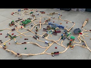 2022 Outdoor Thomas Wooden Railway Layout