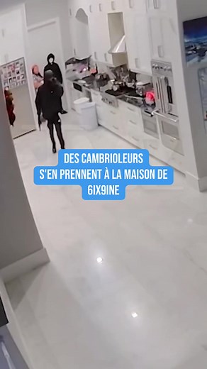Maison du rappeur 6ix9ine cambriolé en présence de sa mère
