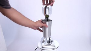 Milkshake Maker, 100W 110V Milkshake Stand Mixers Mixing Machine Smoothie Malt Blender Yogurt Ice Cream Mixing Tool Household Stand Commercial Drink Mixer w/Non-Slip Mat for Half Milk Creame