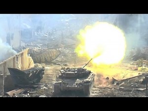 Syria War - T-72 Tanks with GoPro in Heavy Urban Fighting During Battle of Jobar