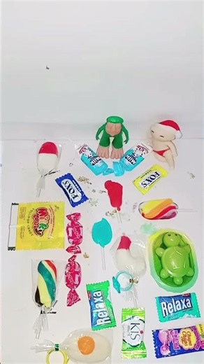 Semut Permen Jajan Dan Tung Tung Saur, Baby Squishy Serba Warna Warni#shorts #cummy