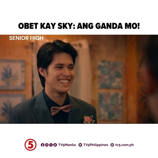 Manghang-mangha si Obet nang makita niya ang stunning look ni Sky para sa kanilang prom. Mukhang magiging a night to remember talaga ang prom night sa students ng Northford High! #SeniorHighTV5 WEEKNIGHTS | 9:30PM #TodoMaxPrimetimeSingko | TV5