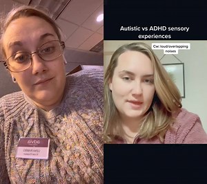 autistic vs adhd sensory experience #foryoupage #mentalhealthsupport #ADHD #adhdawareness #duet | ADHD Readings