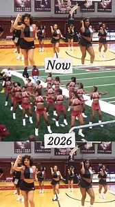 Celebrating Black History Month with North Carolina Central University Cheerleaders 🤩🍾 Then & Now 🥹 | Cheerphi Incorporated