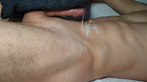 I Am Humping My Towel Until Moaning And Grunting Cumshot