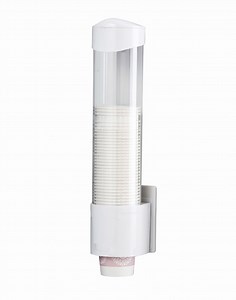 [Hot Item] Portable Plastic Paper Cup Dispenser Holder with Magnetic / Screw Bracket (CH-1)