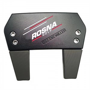 [Hot Item] OEM Wholesale Spliced Horn CNC Milling Aluminium Mallet Golf Putter Heads Custom Golf Putter Clubs Golf Heads