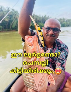 23K views · 241 reactions | ഈ ലൂർ ഉണ്ടോ ചെമ്പല്ലി പിടിക്കാം,殺 #fish #fishing #fishingtackleshop #marlintackles #lurefishing | Real Life Anglers | Facebook