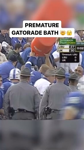 Never count out Nick Saban. 🤷🏻‍♂️ The pre-mature Gatorade bath. 🤦🏻‍♂️ | CFBAlerts