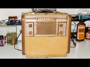 Bendix Portable Tube Radio Repair
