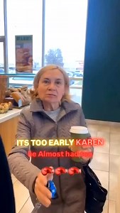4.3K views · 5 comments | A #Karen trying to #physically attack a #pregnantwoman / #pregnant #woman in a #coffee Shop #crime #robbery #thief #Facts #life #history | D Micheals Campbell | Facebook