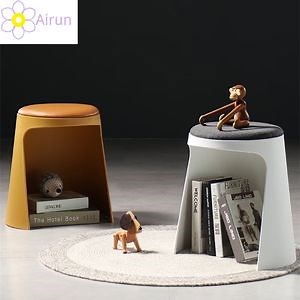 [Hot Item] Modern Stackable Kitchen PP Plastic Chairs Storage Stool