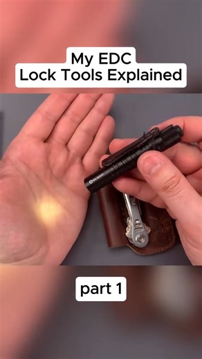 100K views · 873 reactions | My EDC Lock Tools Explained #lockpickinglawyer #lockpicking #foryouシ | Lock Picking Lawyer | Facebook