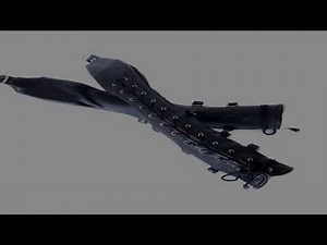 Arm Binder Glove Sleeves,Behind Back Bondage Armbinder,BDSM Leather Handcuffs Straight Jacket,Sex