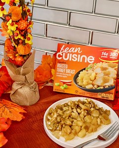 61 reactions · 32 shares | Enjoy cozy flavors of fall at any time with a Lean Cuisine Signature Roasted Turkey Breast with herb dressing and cinnamon apples! | Lean Cuisine | Facebook