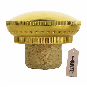 [Hot Item] Round Bottle Cap Golden Plastic Bottle Cap