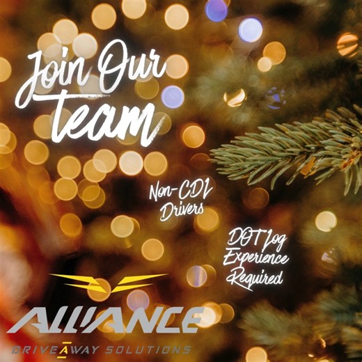  Non-CDL Drivers: Take control of your driving career with Alliance Driveaway Solutions! We’re hiring Independent Contractors with a valid DOT medical card and DOT logs experience.  Call 803-824-6422 to learn more or click:  https://bit.ly/3Sm9c2Y #NowHiring #NonCDLDrivers #DriveAwayJobs #AllianceDriveaway #IndependentDrivers #TravelAndEarn #KeepAmericaMoving  #TruckLife #DriveAwaySpecialists #AllianceDriveawaySolutions | Alliance Driveaway Solutions | Facebook