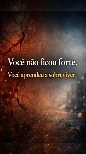 Muita gente acredita que ficou forte.