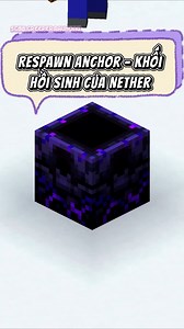 🟪 “Respawn Anchor – khối hồi sinh của Nether, dùng sai chỗ là nổ tung ngay lập tức.” #gaming #minecraft #minecraftbuilds #MinecraftCommunity | SC88 Creeper Màu Hồng
