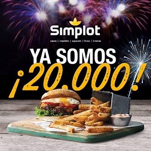 ¡Muchas gracias por ser parte de nuestra comunidad! ¡Vamos por más amantes de la cocina, vamos por más recetas deliciosas! | Simplot México