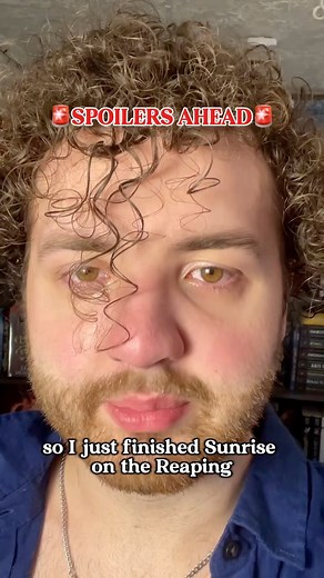 be honest, how much saline fluid did you lose because of this book? #TheHungerGames #sunriseonthereaping | Gavin Vale