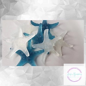 Starfish Party Favors - Nautical or beach theme soaps for wedding, bridal or Baby Shower in your choice of color & scent - Pack of 20 for just $15.99. Order here https://www.etsy.com/listing/252674745/starfish-party-favors-nautical-or-beach #NauticalBabyShower #StarfishPartyFavor #OceanFavors #SoapPartyFavor #StarfishSoapFavor #BabyShower #StarfishBabyShower #StarfishWedding #BridalShowerFavor #favors | Amy's Bubbling Boutique, Inc.