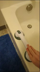 Grab Bars for Bathroom, Ultra Grip Dual Locking Safety Suction Cups, Shower Handles for Elderly – Seniors, Disabled, Handicap, Elderly Assistance Product 11”/28CM