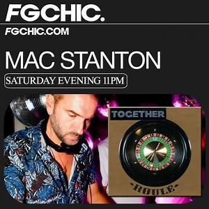Hello my friends!!🙌📀🎯🇨🇵♥️ Ce soir retrouvez Mac Stanton aux platines de la radio Parisienne FG Chic pour un Dj set 100% French Touch et vinyles pour fêter le label mythique de Thomas Bangalter " Roulé "!🙌📀🎯🇨🇵♥️ L'émission commence dès 23h/11Pm ici: fgchic.com Venez nombreux c'est gratuit pour tous! 😍😘 Rejoignez l'event ici: https://facebook.com/events/s/fg-chic-presente-roule-celebra/568613072711994/ Hello my friends, tonight Mac Stanton will play one hour Dj set on famous French rad