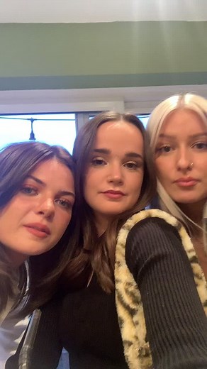 Three Lesbians Kissing in a Room | Intimate Three-Way Kisses