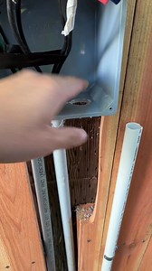 Making a hole for a watertight connector for a 6 x 6 outdoor electrical gang box with my Milwaukee Hole Hawg | Oaks Woodworks & Builds