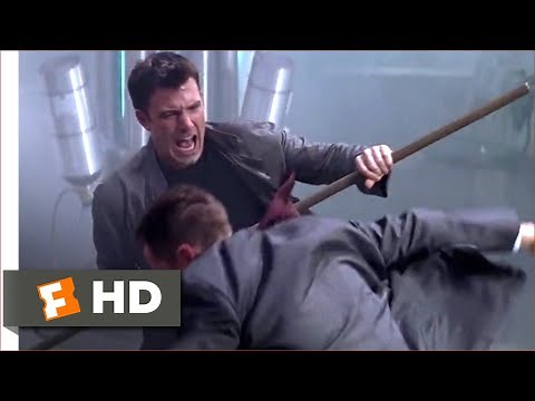 Paycheck (2003) - Laboratory Beatdown Scene (9/10) | Movieclips
